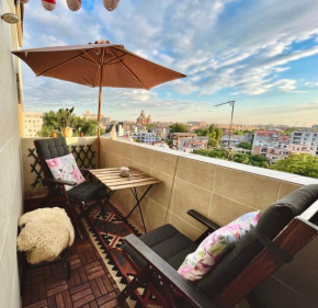 Penthouse Panoramic view over Cismigiu garden